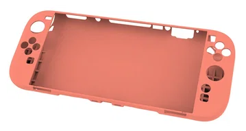 Nintendo Switch 2 Hoesje Siliconen Back Cover Case Oranje