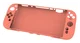 Nintendo Switch 2 Hoesje Siliconen Back Cover Case Oranje afbeelding 1