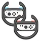 Stuurtjes voor Nintendo Switch 2 Joy-Cons - Stuurwiel Zwart (2-Pack) afbeelding 1