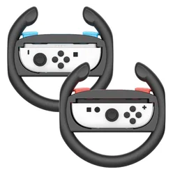 Stuurtjes voor Nintendo Switch 2 Joy-Cons - Stuurwiel Zwart (2-Pack) afbeelding