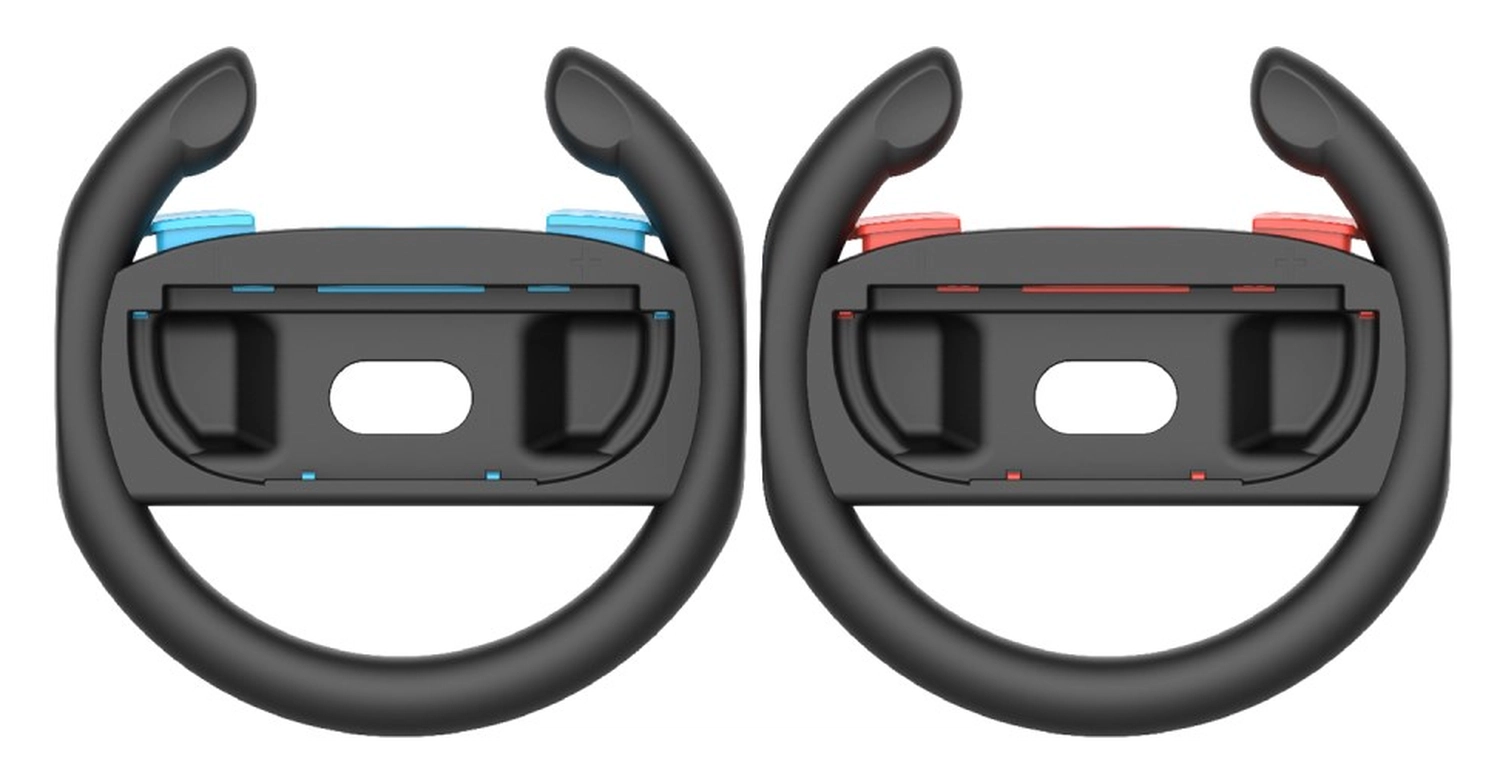 Stuurtjes voor Nintendo Switch 2 Joy-Cons - Stuurwiel Zwart (2-Pack) afbeelding 7