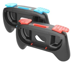 Nintendo Switch 2 Joy-Con Controller Grip 2-Pack (Rood/Blauw) afbeelding