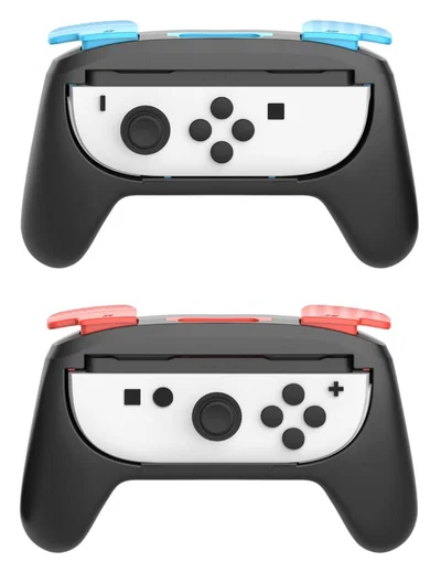 Nintendo Switch 2 Joy-Con Controller Grip 2-Pack (Rood/Blauw) afbeelding 2