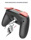 Nintendo Switch 2 Joy-Con Controller Grip 2-Pack (Rood/Blauw) afbeelding 6