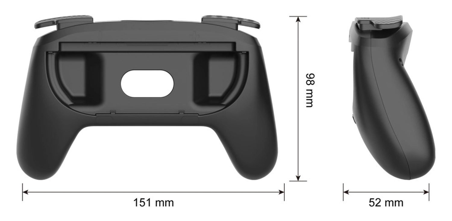 Nintendo Switch 2 Joy-Con Controller Grip 2-Pack (Rood/Blauw) afbeelding 8