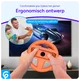 Nintendo Switch 2 Stuurtjes voor Joy-Cons - Stuurwiel Set Blauw/Oranje afbeelding 2