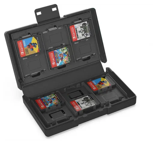 Nintendo Switch 2/Switch Game Card Case Organizer 24 Games/Geheugenkaarten Wit afbeelding 4