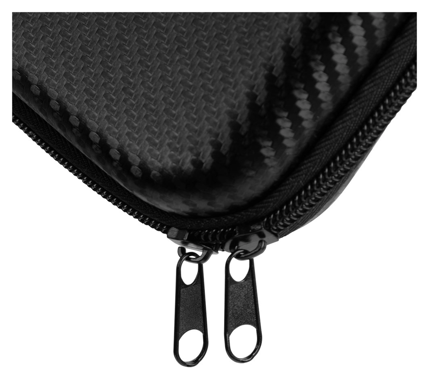 Nintendo Switch 2 Hoesje Opberghoes Carbon Fiber Travel Case Zwart afbeelding 10