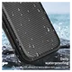 Nintendo Switch 2 Hoesje Opberghoes Carbon Fiber Travel Case Zwart afbeelding 4