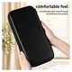 Nintendo Switch 2 Hoesje Opberghoes Carbon Fiber Travel Case Zwart afbeelding 5