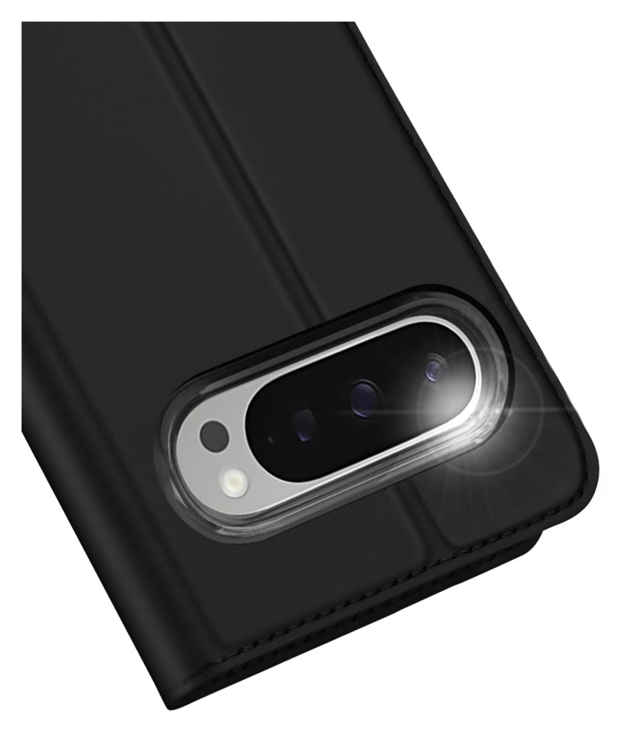 Dux Ducis Skin Pro Google Pixel 10 / 10 Pro Hoesje Portemonnee Book Case Zwart afbeelding 5