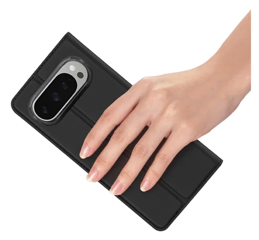 Dux Ducis Skin Pro Google Pixel 10 Pro XL Hoesje Portemonnee Book Case Zwart afbeelding 7