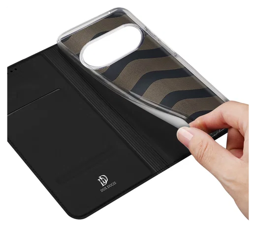 Dux Ducis Skin Pro Google Pixel 10 Pro XL Hoesje Portemonnee Book Case Zwart afbeelding 8