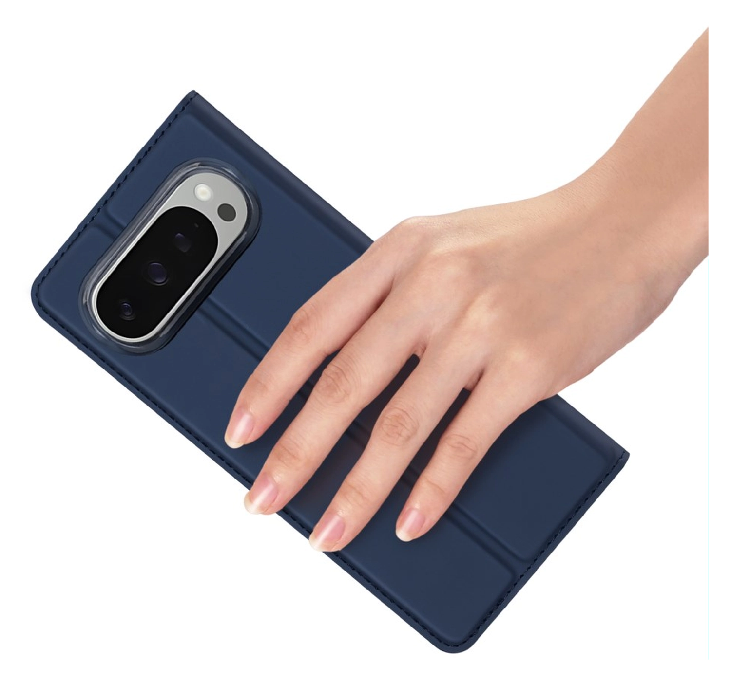 Dux Ducis Skin Pro Google Pixel 10 Pro XL Hoesje Portemonnee Book Case Blauw afbeelding 7