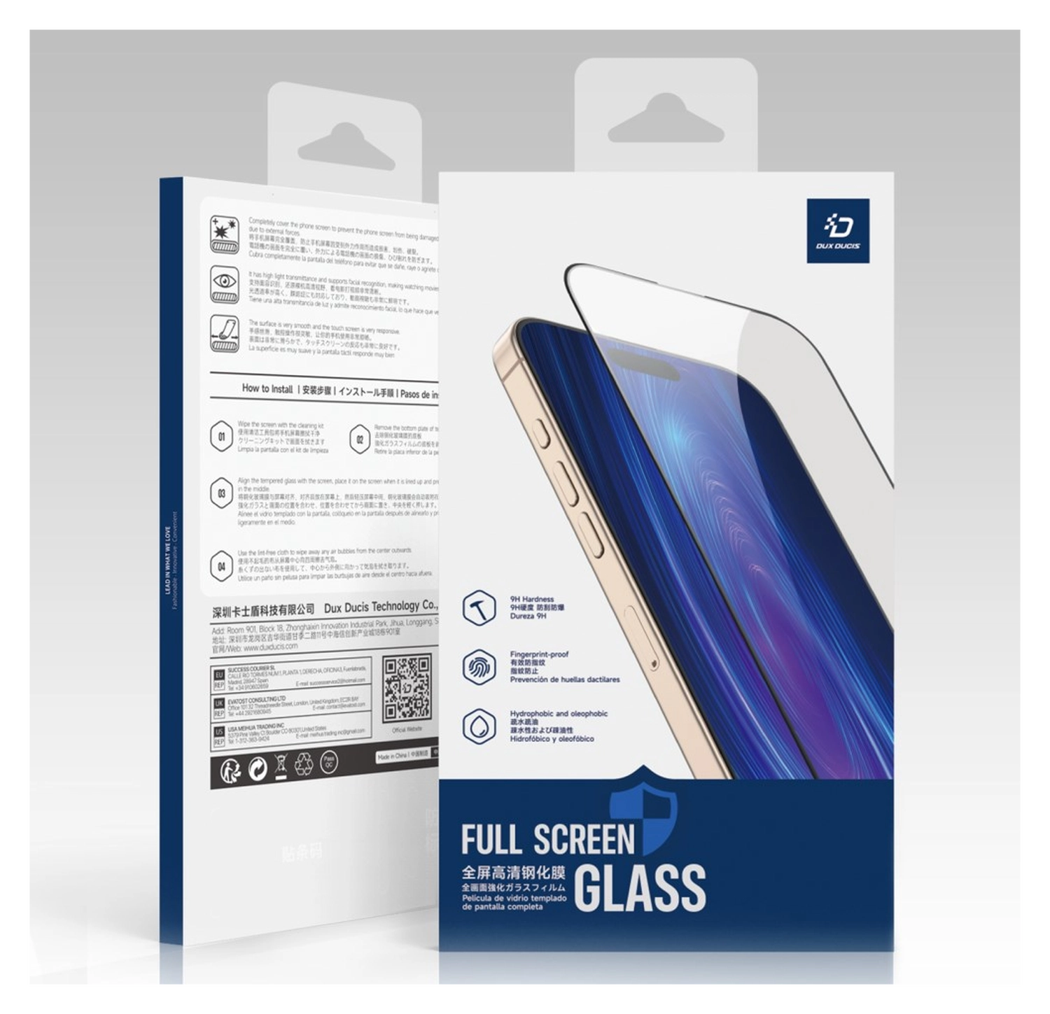 Dux Ducis Sony Xperia 1 VII Screen Protector 9H Tempered Glass afbeelding 7