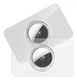 Dux Ducis AirTag Kaarthouder voor Portemonnee / Pasjeshouder Transparant 2-Pack afbeelding 1