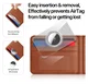 Dux Ducis AirTag Kaarthouder voor Portemonnee / Pasjeshouder Transparant 2-Pack afbeelding 5