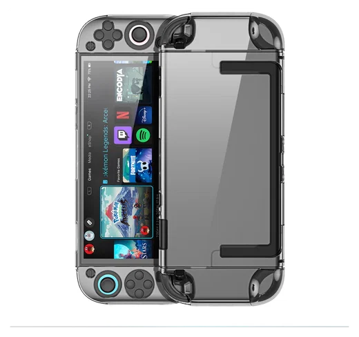Dux Ducis Clear Case Nintendo Switch 2 Hoesje Afneembare Joy-Con Transparant afbeelding 1