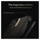 Nillkin Synthetic Fiber Pro Samsung Galaxy Z Fold 7 Hoesje met Pen MagSafe Zwart afbeelding 4