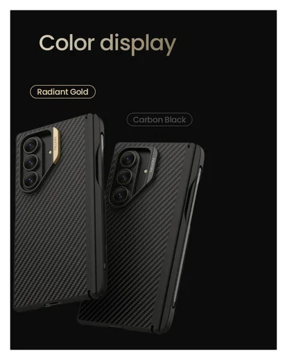 Nillkin Synthetic Fiber Pro Samsung Galaxy Z Fold 7 Hoesje met Pen MagSafe Zwart afbeelding 12