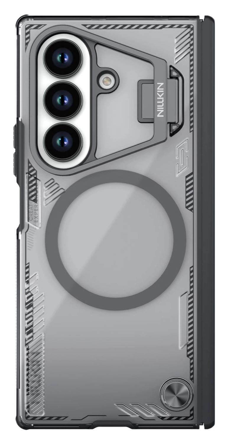 Nillkin IceBlade Prop Samsung Galaxy Z Fold 7 Hoesje MagSafe Back Cover Zwart afbeelding 1