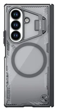 Nillkin IceBlade Prop Samsung Galaxy Z Fold 7 Hoesje MagSafe Back Cover Zwart