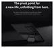 Nillkin CamShield Prop Samsung Z Fold 7 Hoesje MagSafe S-Pen Back Cover Zwart afbeelding 4