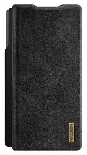Nillkin Qin Leather Samsung Galaxy Z Fold 7 Hoesje Book Case Pen Edition Zwart afbeelding 4