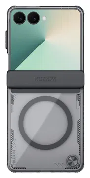 Nillkin IceBlade Prop Samsung Galaxy Z Flip 7 Hoesje MagSafe Back Cover Zwart