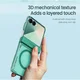 Nillkin IceBlade Prop Samsung Galaxy Z Flip 7 Hoesje MagSafe Back Cover Groen afbeelding 4