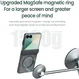 Nillkin IceBlade Prop Samsung Galaxy Z Flip 7 Hoesje MagSafe Back Cover Groen afbeelding 5