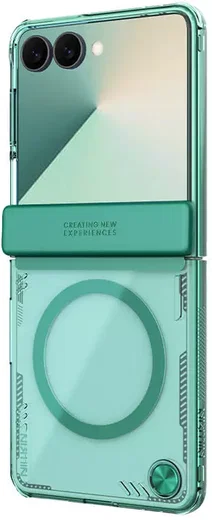 Nillkin IceBlade Prop Samsung Galaxy Z Flip 7 Hoesje MagSafe Back Cover Groen afbeelding 8