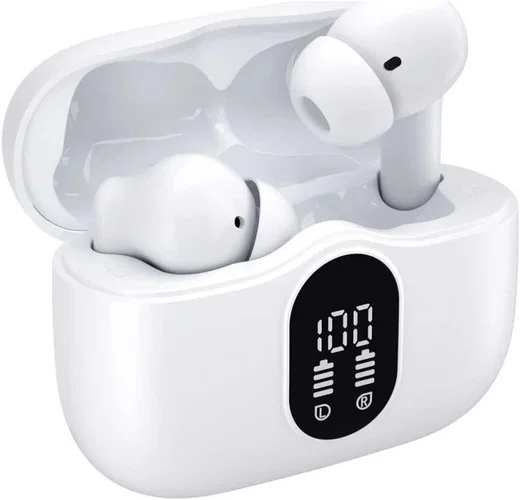 Duo Pack SBG Draadloze Oordopjes met Bluetooth Noise Cancelling Wit afbeelding 10