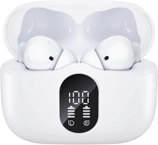 Duo Pack SBG Draadloze Oordopjes met Bluetooth Noise Cancelling Wit afbeelding 12