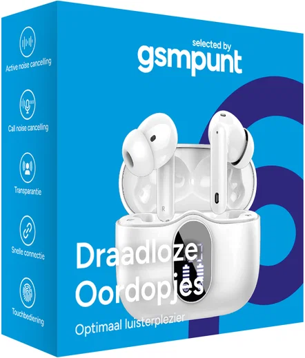 Duo Pack SBG Draadloze Oordopjes met Bluetooth Noise Cancelling Wit afbeelding 14