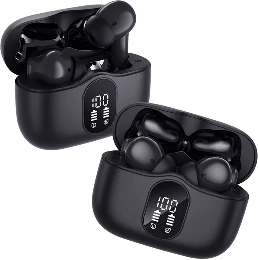 Duo Pack SBG Draadloze Oordopjes met Bluetooth Noise Cancelling Zwart afbeelding 1