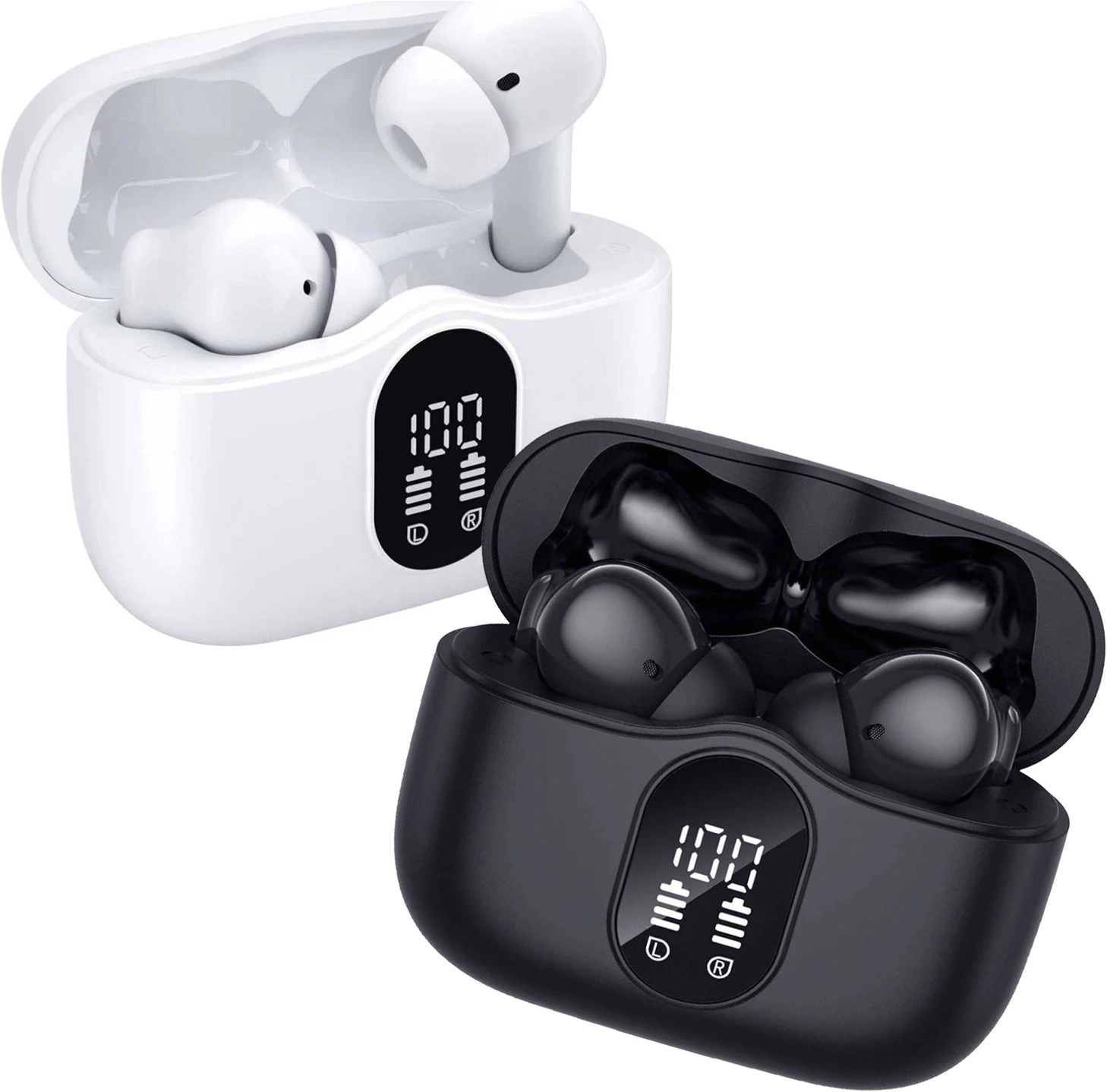 Duo Pack SBG Draadloze Oordopjes met Bluetooth Noise Cancelling afbeelding 1