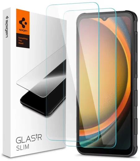 Spigen Glas t.R Slim Samsung Galaxy Xcover 7 Pro / 7 Screen Protector 2-Pack afbeelding 1