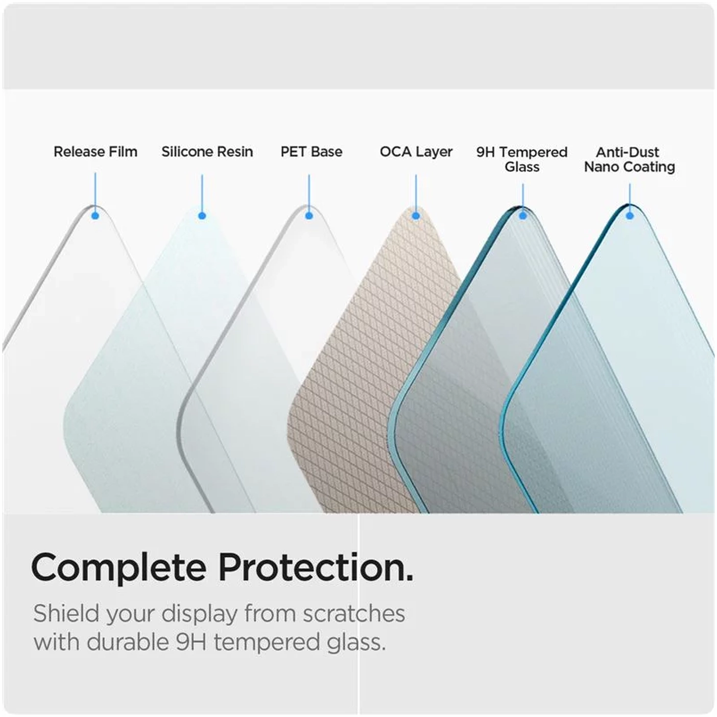Spigen Glas t.R Slim Samsung Galaxy Xcover 7 Pro / 7 Screen Protector 2-Pack afbeelding 3