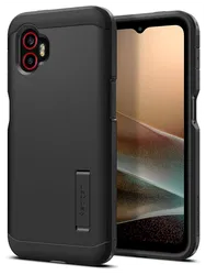 Spigen Tough Armor Samsung Galaxy Xcover 7 Pro Hoesje Back Cover Zwart afbeelding