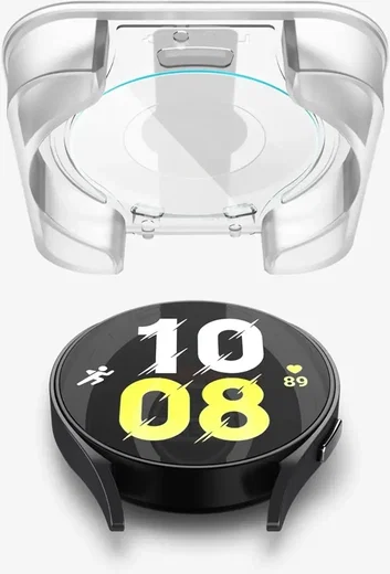 Spigen EZ Fit - Samsung Galaxy Watch 6 44MM Screen Protector Glas 2-Pack afbeelding 10