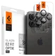 Spigen Optik Pro iPhone 16 Pro (Max)/15 Pro (Max) Camera Protector Rood 2-Pack