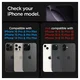 Spigen Optik Pro iPhone 16 Pro (Max)/15 Pro (Max) Camera Protector Rood 2-Pack afbeelding 3