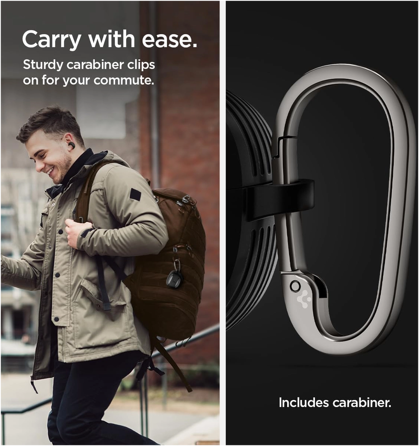 Spigen Rugged Armor Bose Ultra Open Hoesje Zwart afbeelding 2