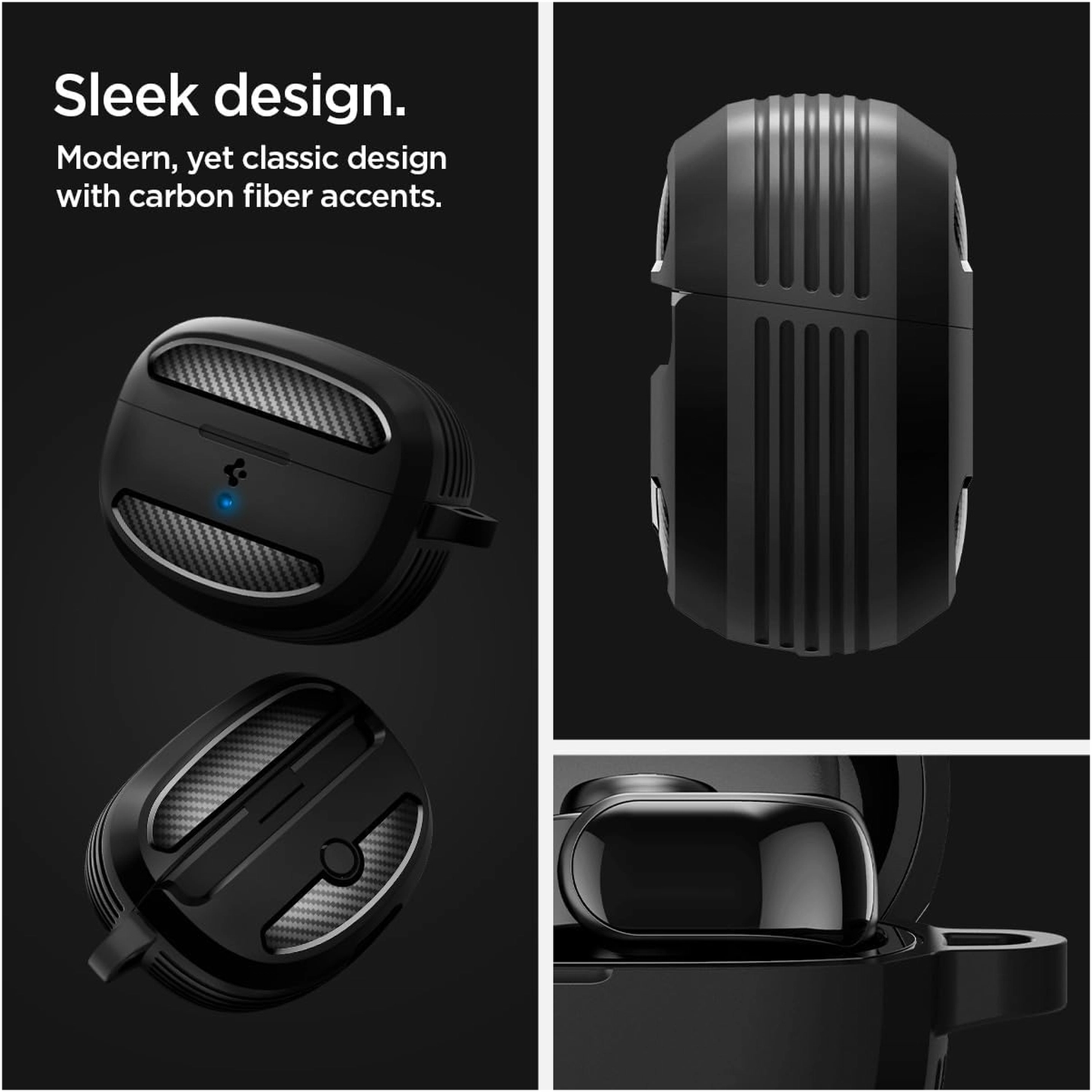 Spigen Rugged Armor Bose Ultra Open Hoesje Zwart afbeelding 5