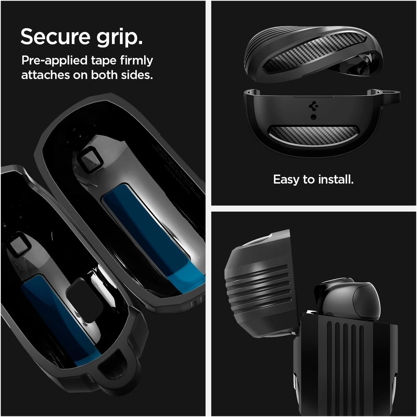 Spigen Rugged Armor Bose Ultra Open Hoesje Zwart afbeelding 6