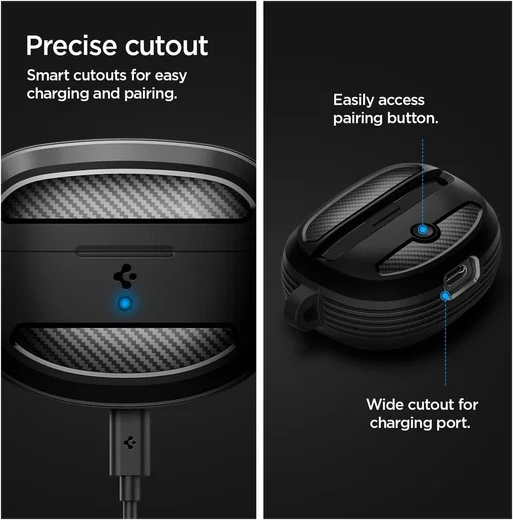 Spigen Rugged Armor Bose Ultra Open Hoesje Zwart afbeelding 7