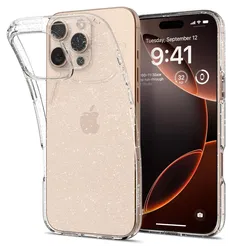Spigen Liquid Crystal Apple iPhone 16 Pro Max Hoesje Back Cover Glitter afbeelding