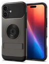 Spigen Slim Armor MagFit Apple iPhone 16 Plus Hoesje MagSafe Gunmetal