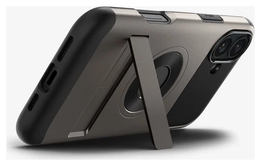 Spigen Slim Armor MagFit Apple iPhone 16 Plus Hoesje MagSafe Gunmetal afbeelding 9